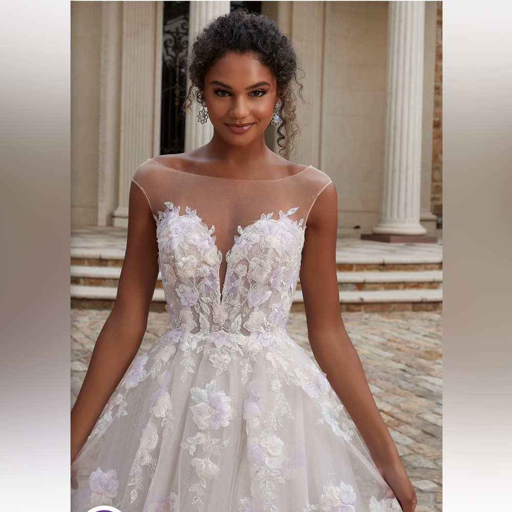 Morilee Peony 2614 - Picture 2 of 8